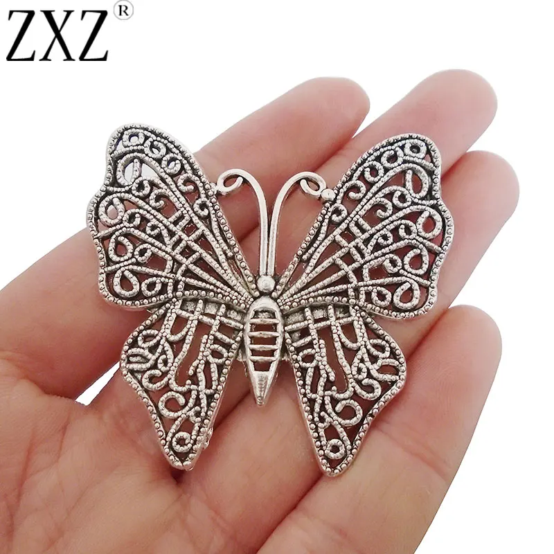 Подвески для изготовления ювелирных изделий ZXZ, 54x50 мм, 2 шт.