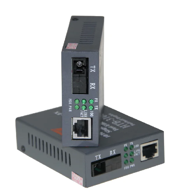 Одна пара HTB 3100 3100A/B 25 км netLINK 10/100M однорежимный одинарный волоконно оптический WDM