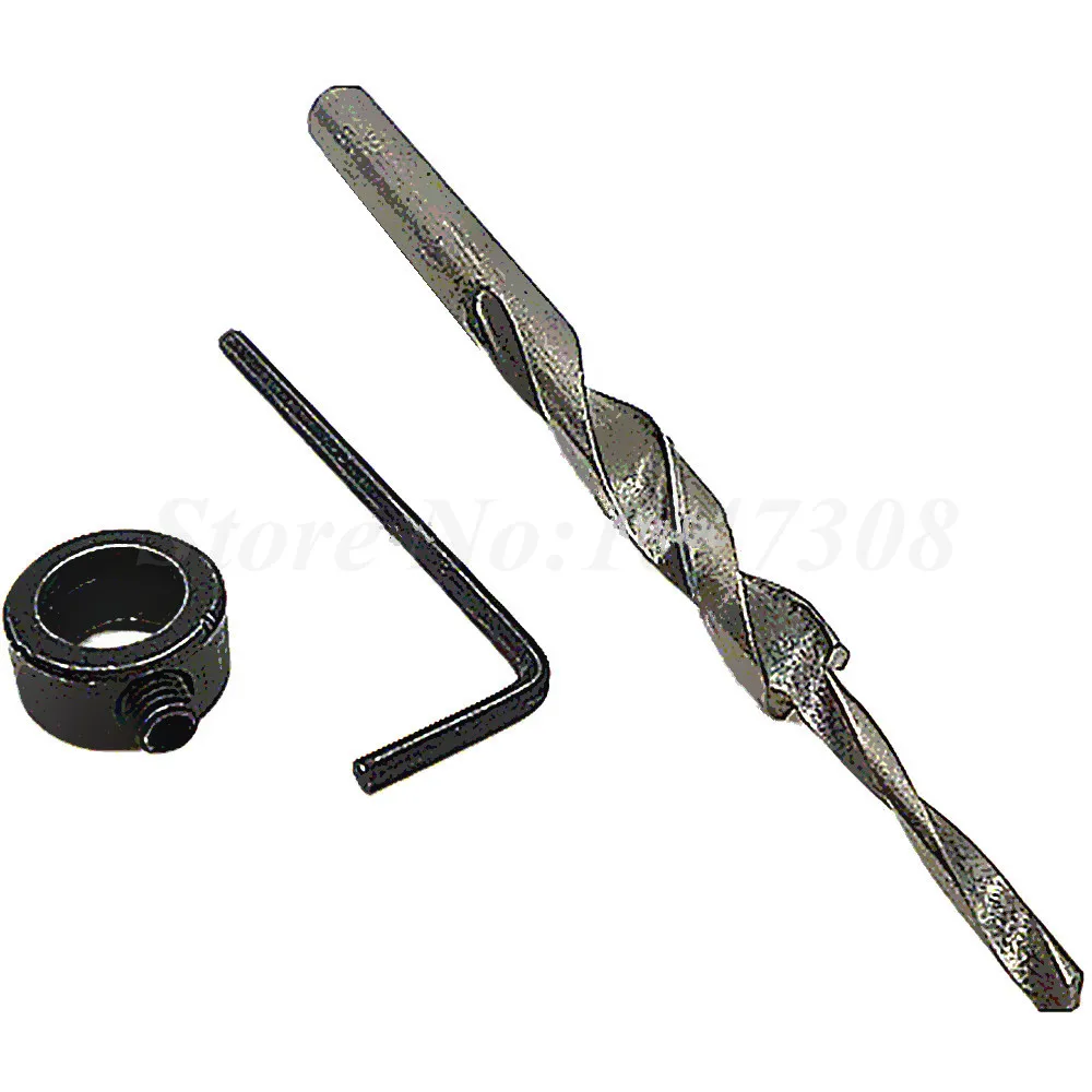 Сверло ступенчатое карманное 8 мм с хвостовиком от до 4 (головка) + направляющая |