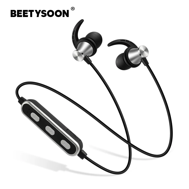 BEETYSOON S7C металлические спортивные Bluetooth наушники устойчивое Магнитный наушник