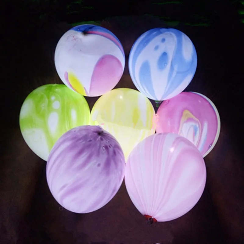 Светодиодные шары 12 дюймов разноцветные огни облака Рождество Декор Свадьба