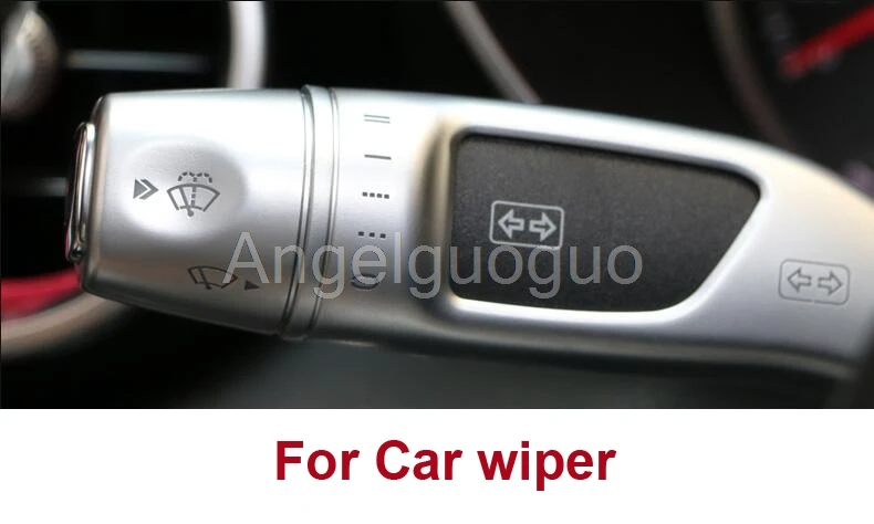ABS автомобильный рычаг переключения стеклоочистителя круиз блестки Чехлы рамка