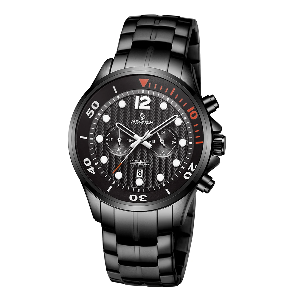 Роскошные часы мужские модные спортивные сильные светящиеся большой циферблат