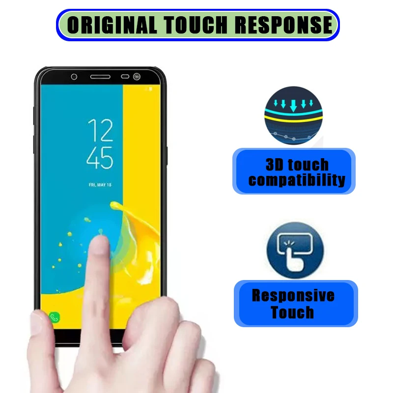 Защитное стекло для Samsung Galaxy J8 j7 Prime защитная пленка экрана samsun лист tremp J4 j6 plus j2 j3 Pro