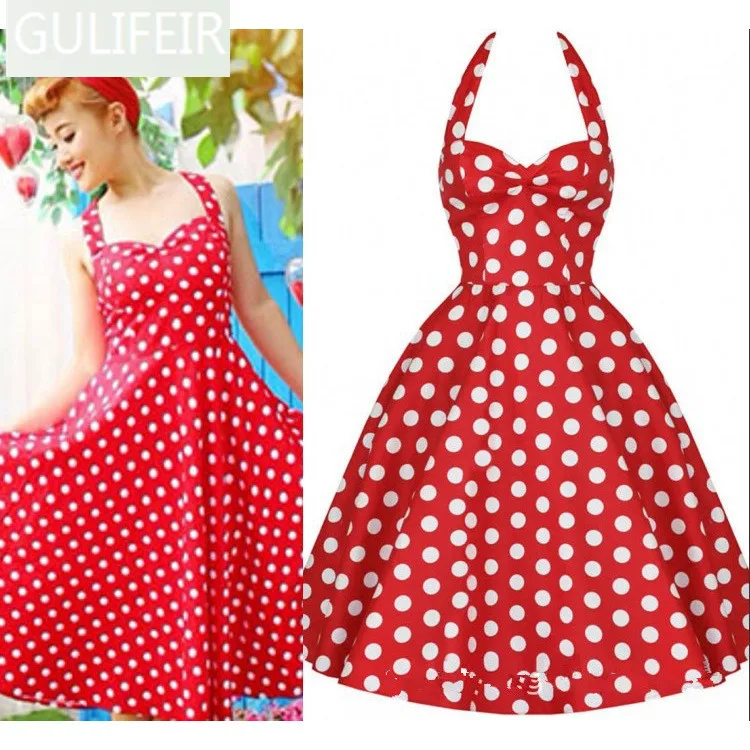 Gulifeir одри хепберн глубокий v шеи 50 s 60 домохозяйка sexy women dress three color рокабилли