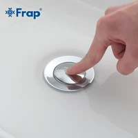 frap stainless steel pop up drains waste stopper overflow hole bathroom bathtub sink accessories f66f66 2