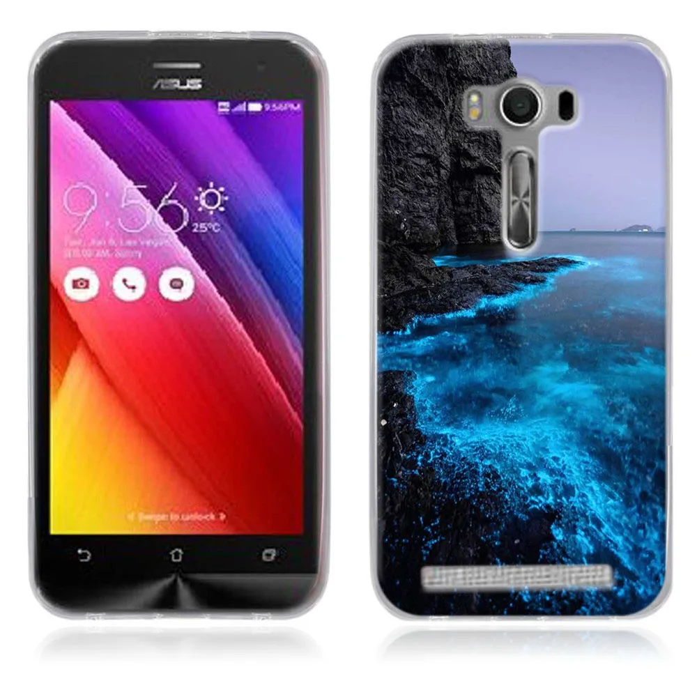 Роскошные силиконовые чехлы для Asus ZenFone 2 Laser ZE500KL 5 0 дюйма мягкий чехол из ТПУ с