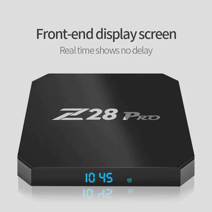 Z28 PRO 4 ГБ Оперативная память 32 Встроенная Android 7 1 ТВ коробка RK3328 ядра 2 г/5 г Wi-Fi Bluetooth