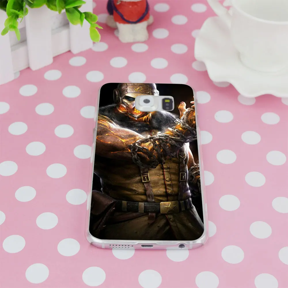 G167 Mortal Kombat Прозрачный Жесткий PC Case Cover For Samsung Galaxy S 3 4 5 6 7 Мини Края Плюс Примечание