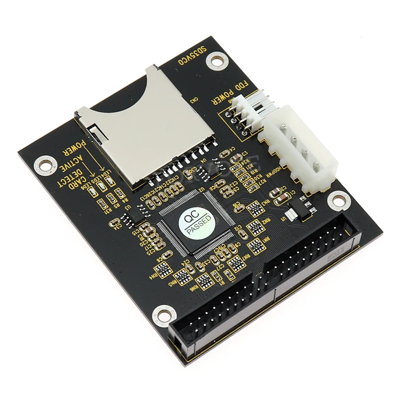 Новый SD до 3 5 &quot40Pin Мужской IDE жесткий диск адаптер карты IDE|sd card hard drive|sd sdsd to ide |