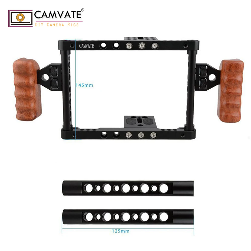 Камера CAMVATE Rig для Canon 650D/600D/550D/500D/450D/7D MarkII/5D Mark11/Nikon D3200/D3300/700D/Sony