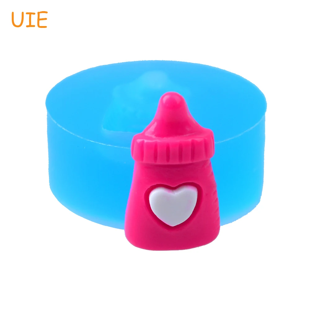 

FYL473U 21.9mm Baby Feeding-Bottle Silicone Mold - Baby Bottle Mold Sugarcraft, Fondant, Cookie Biscuit, Resin Clay, Candy