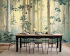 Обои Beibehang на заказ, роспись вручную, лесной цветок, масляная живопись, для гостиной, прикроватного столика, фоновые настенные 3d обои