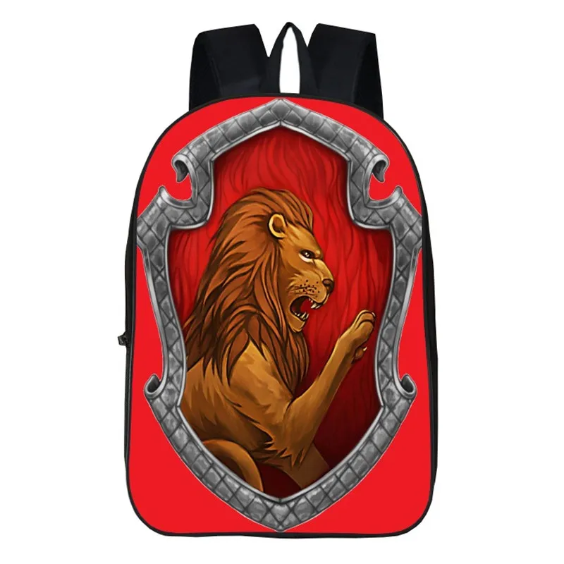 Рюкзак Magic college Gryffindor Hufflepuff/Слизерин/Ravenclaw для косплея школьная сумка в винтажном
