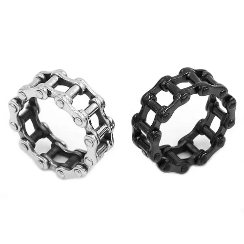 Оптовая продажа мотоцикла Байкер кольцо в виде цепочки из нержавеющей стали