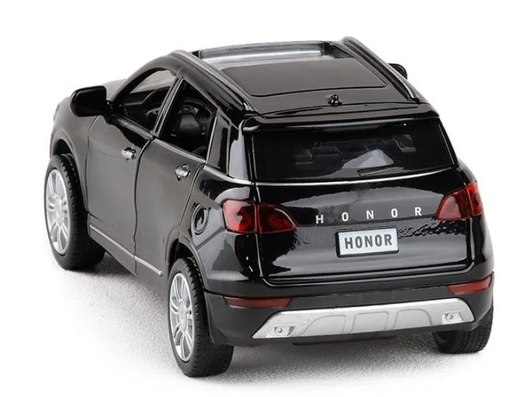 1:32 игрушечная машинка HAVAL H6, литая под давлением модель автомобиля из металлического сплава, миниатюрная модель, звук и светильник, модель автомобиля, игрушки для детей