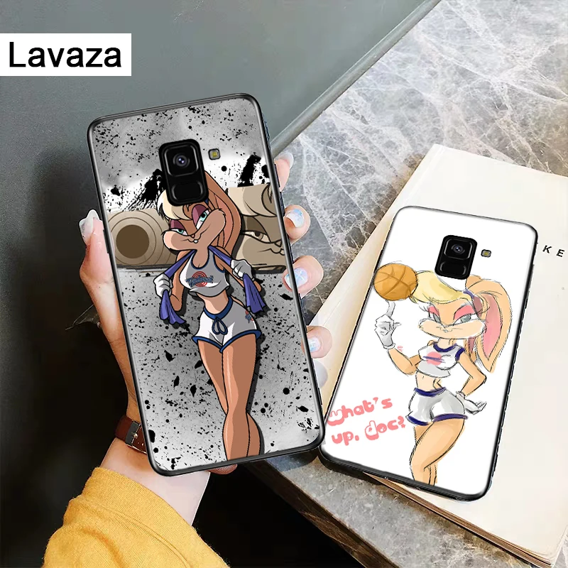 Lola Банни силиконовый чехол для Samsung A2 Core A3 A5 A6 плюс A7 A8 A9 A10 A30 A50 A60 A70 A10S A30S A50S