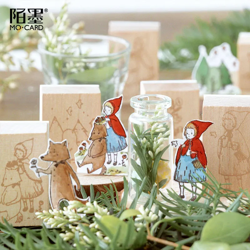 Красная серия штампов для верховой езды DIY деревянные и резиновые штампы
