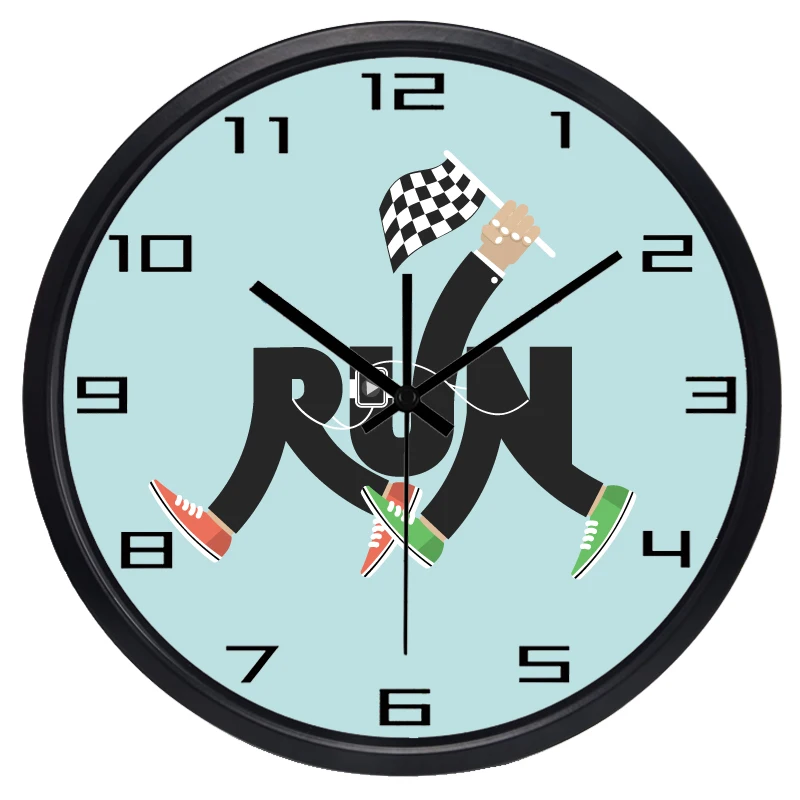 Креативные настенные часы для бега и занятий спортом|wall clock|clock wall clockwall clock |
