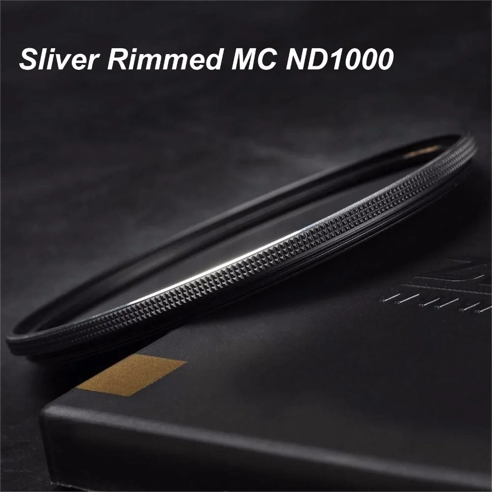 Zomei Slim MC ND1000 ND3.0 52/58/67/72/77/82 Pro Оптическое стекло нейтральной плотности ND фильтр для