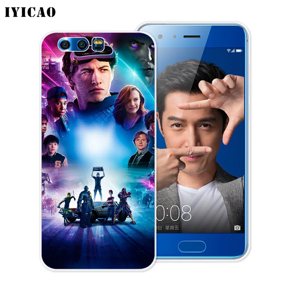 Чехол IYICAO Ready Player One movie мягкий силиконовый чехол для Huawei Y9 Y7 Y6 Prime 2018 Honor 8C 8X 8 9 10 Lite 7X