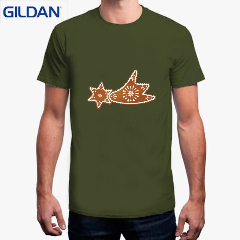 Для мужчин майка мода хип-хоп одежда Camisetas Рождество звезда коричневый футболка