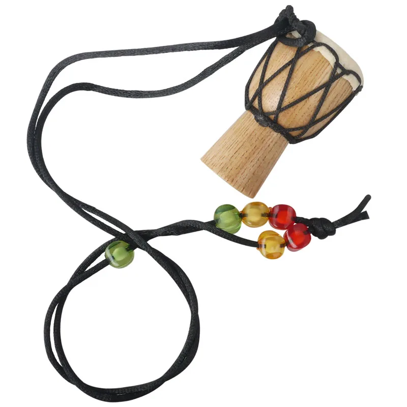 Мини Jambe барабанщик на продажу, Djembe ударный музыкальный инструмент ожерелье Африканский ручной барабан бренд
