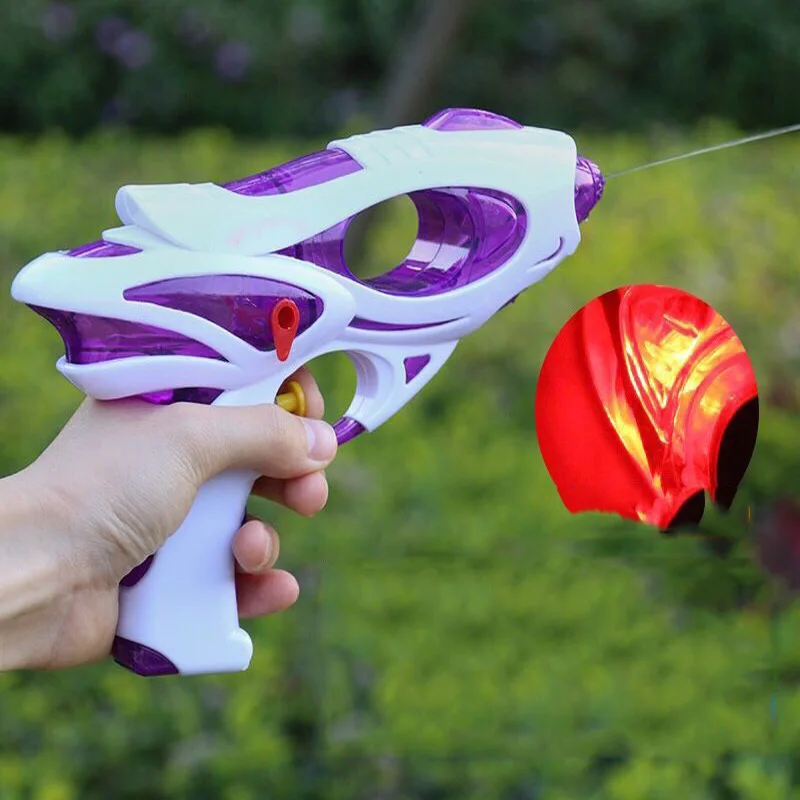 Summer Outdoor Beach Play Water Shining Gun Toy Cartoon Cool Light Children Entertainment Spray | Игрушки и хобби