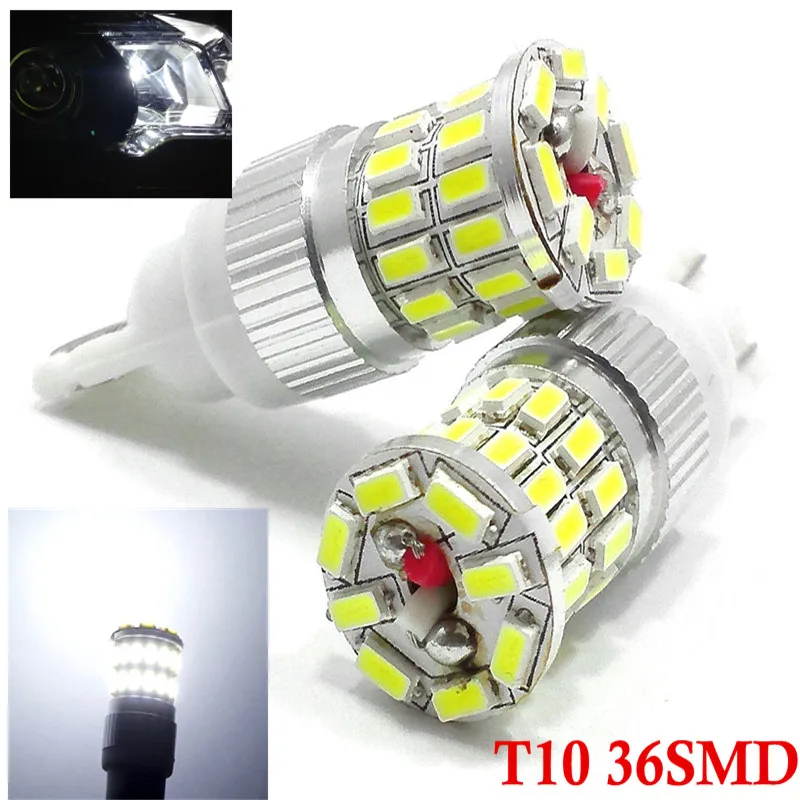

2x Универсальный для автомобилей супер яркий W5W T10 3014 SMD неполяризосветодиодный для парковочных огней holden Колорадо, лампы parkers