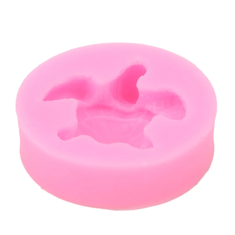 DIY Sea Turtle Silicone Cake Mould Decorating Tools Fondant Chocolate Pudding Mold Baking Tortoise | Дом и сад