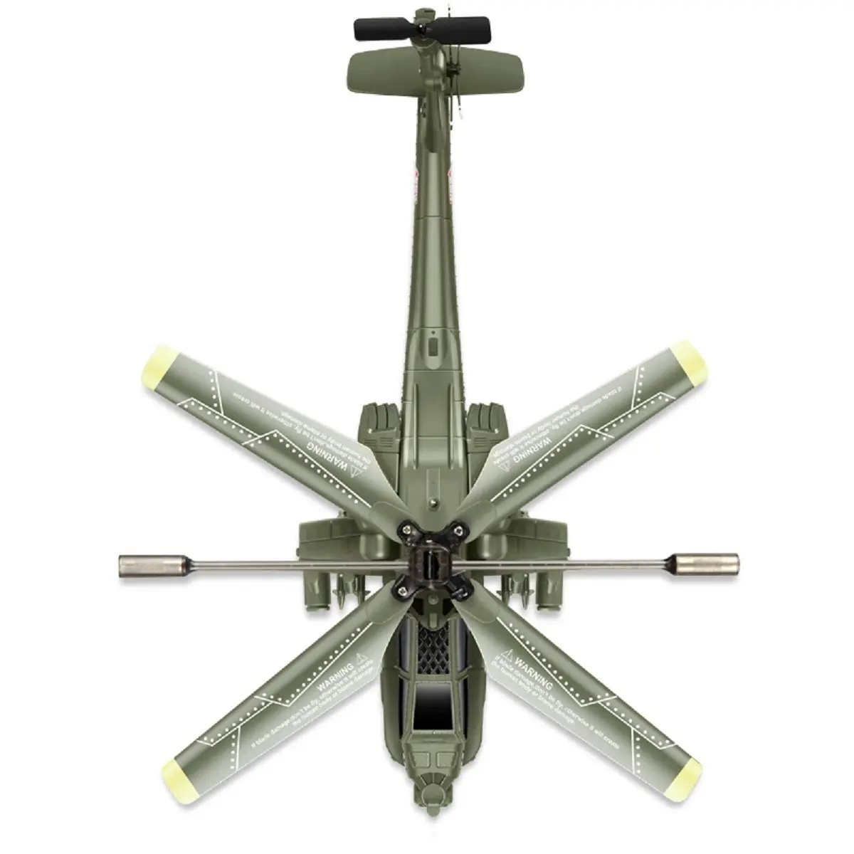 Новейший оригинальный S109G 3CH RC ударный вертолет AH-64 Апач имитация внутреннего
