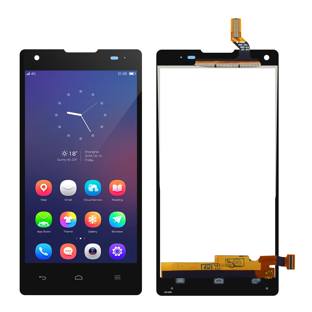 ЖК-дисплей для Huawei Ascend G700 G700-T00 G700-U00 сенсорный экран дигитайзер стекло в сборе