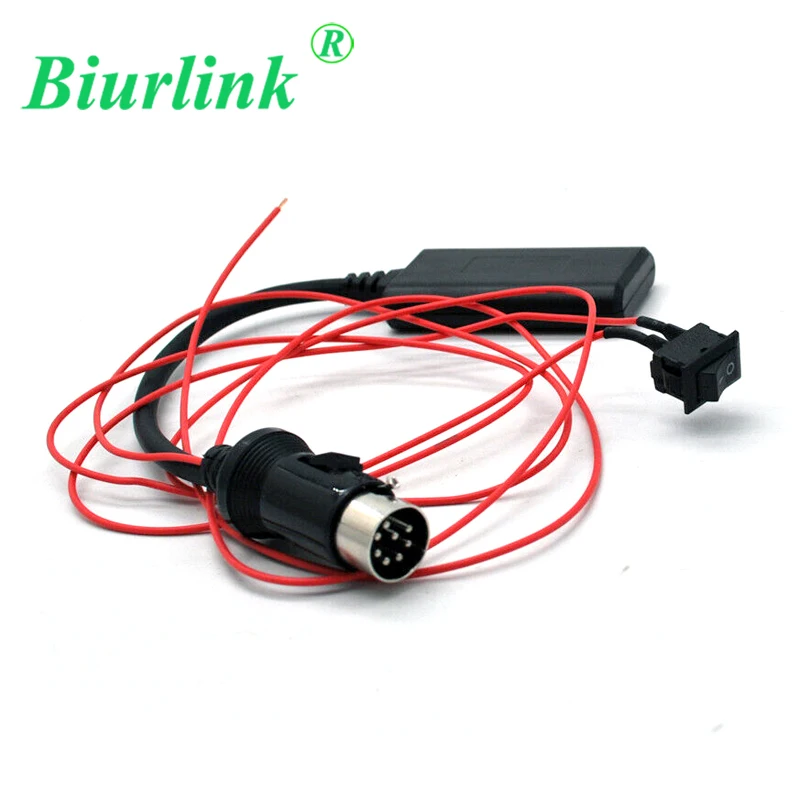 8 контактный модуль Bluetooth Biurlink для смены компакт дисков музыкальный Aux адаптер Nissan