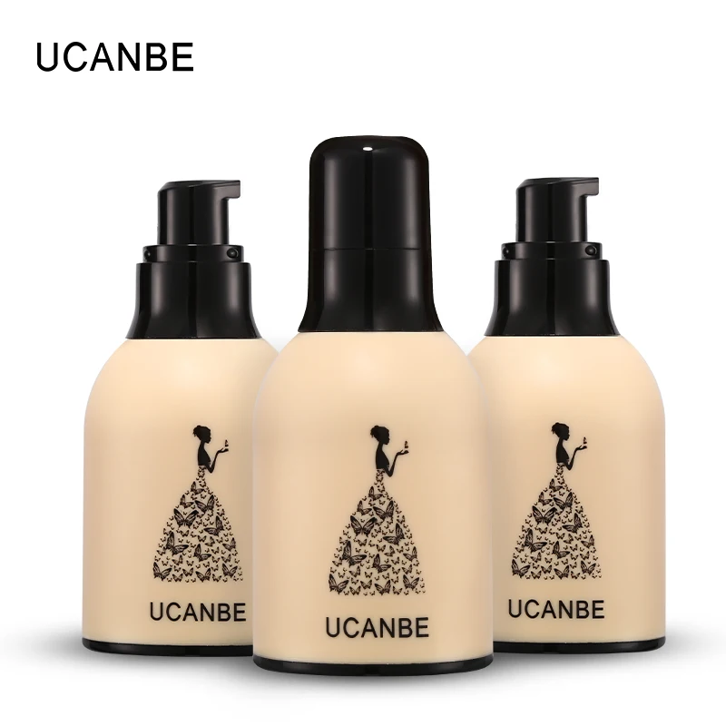 Жидкая шелковая основа UCANBE для жирной кожи осветляет полностью покрывает макияж