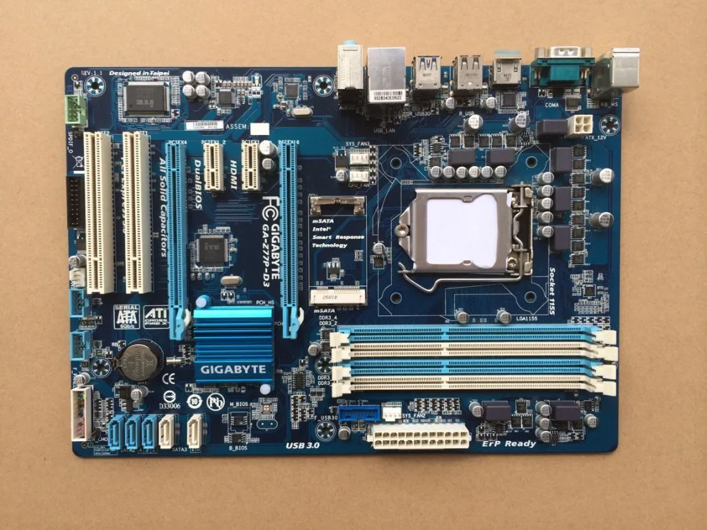 Материнская плата Gigabyte GA Z77P D3|desktop motherboard|motherboard motherboardgigabyte motherboard |