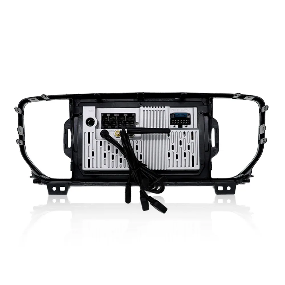 Capacitive 1024*600 Quadcore Android 6.0 Car Radio for KIA Sportage R 2016 KX5 car DVD player with 1G RAM 16GB iNAND |