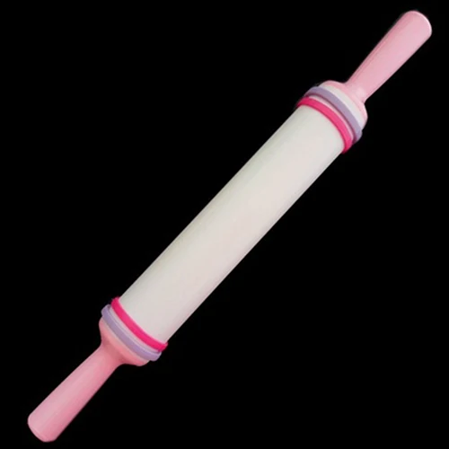 

Home Kitchen Cake Roller Pin Crafts Fondant Cake Dough Rolling Pin Baking Tool Non-Stick Fondant Roller Pin DIY Kitchen Baking
