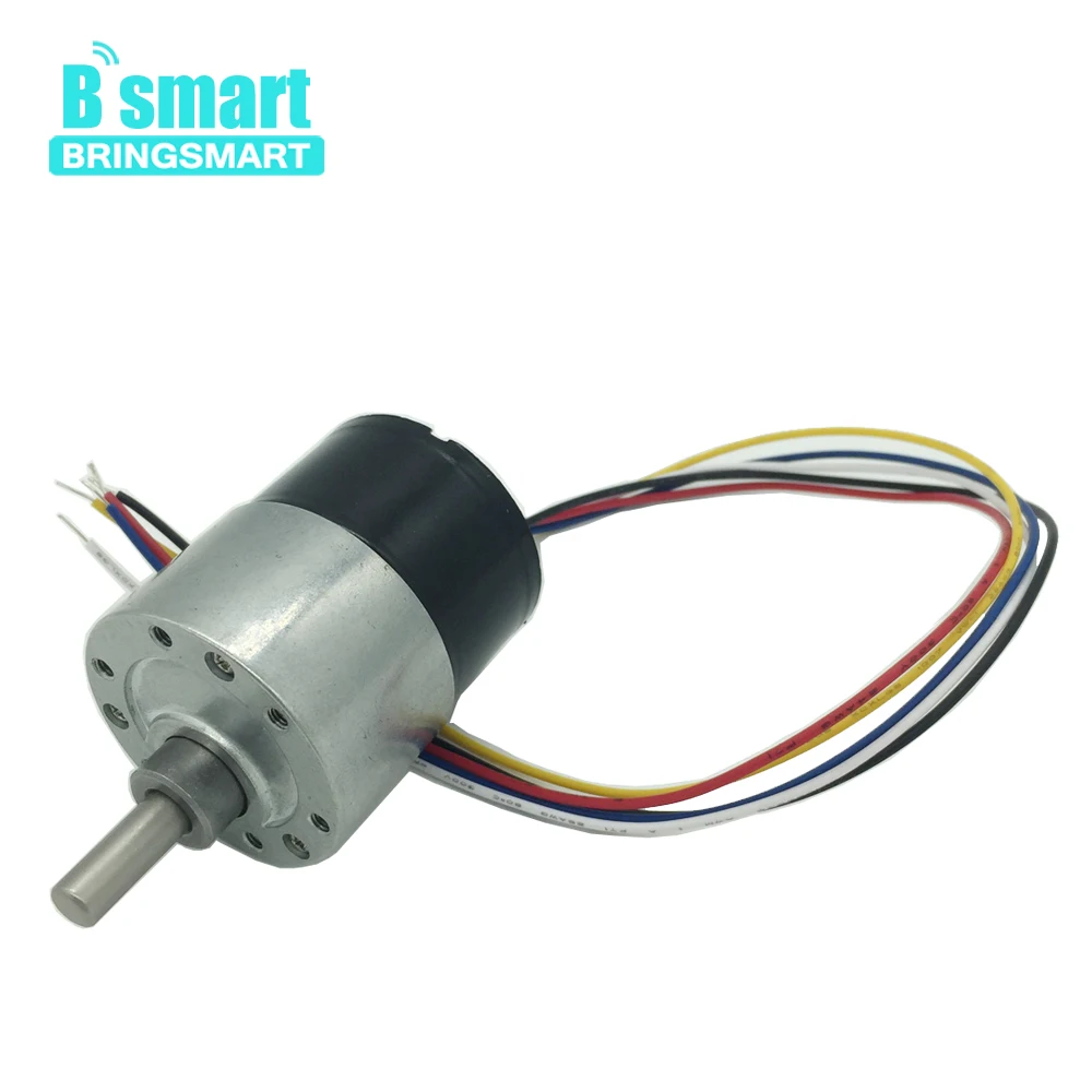 Bringsmart микро мотор JGB37-3625 DC 12v Поворот Скорость редуктор машина 4-480 об/мин, коррозийных свойствах, бесщеточный Электрический мотор 24v