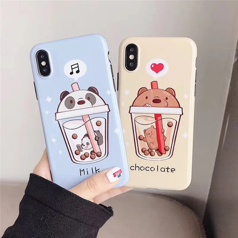 Милый чехол для iPhone X XS XR MAX 6 6s Plus 7 8 мягкий силиконовый |