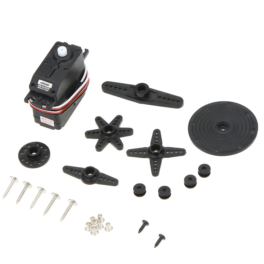 1 шт. SpringRC SM-S4303R 4 8-6 0 V большой непрерывного вращения 360 градусов Пластик Шестерни