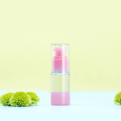 15ML Pink 15 мл 30 мл 50 мл 30 шт/партия пустой пластиковый лосьон Герметичная Бутылка с помпой, DIY розовый косметический контейнер для эмульсии, зеленый безвоздушный пакет - Цвет: 15ML Pink