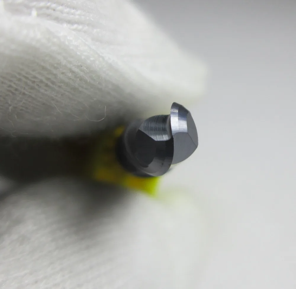 Радиус 3 0 HRC55 R3.0 2 канавки карбид вольфрама шаровая Концевая фреза CNC фрезерный