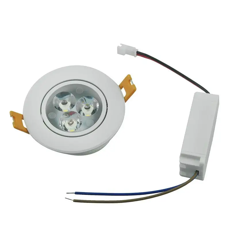 3W AC 100 240V 450LM 3000K светодиодный потолочный светильник лампа (теплый