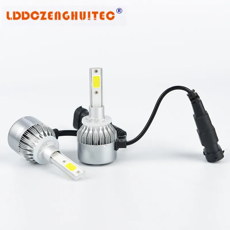 LDDCZENGHUITEC C6 авто комплект светодиодных ламп свет 72 W фары для 7600LM все гольфкарты