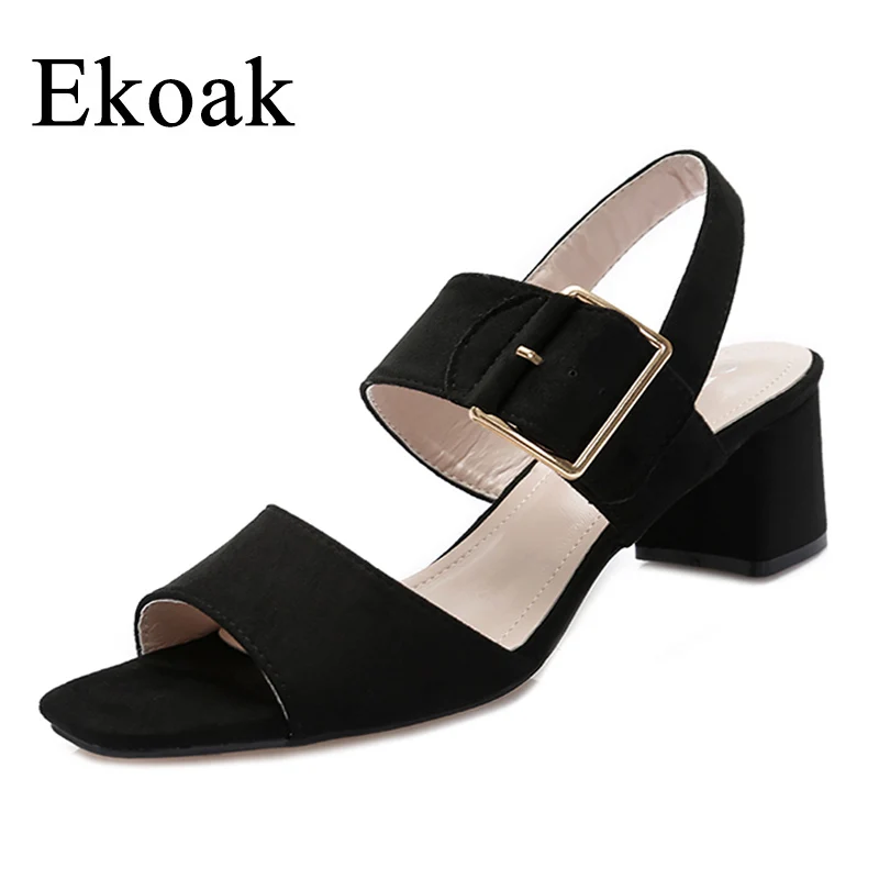 Женские босоножки на высоком каблуке с пряжкой и ремешком|heels sandals women|women gladiator