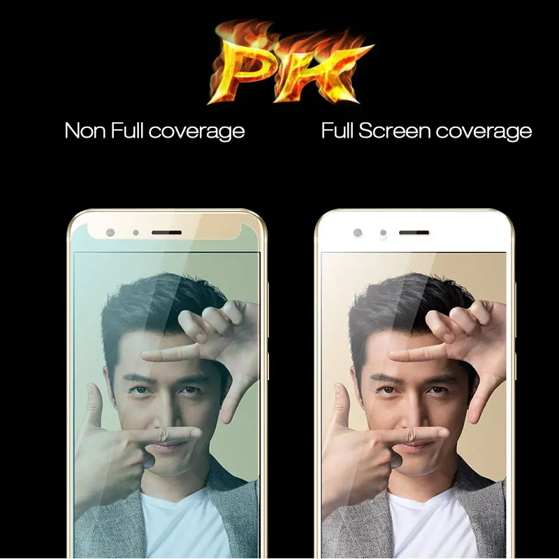 Закаленное стекло с защитой от царапин для Huawei Honor 9 Взрывозащищенная закаленная
