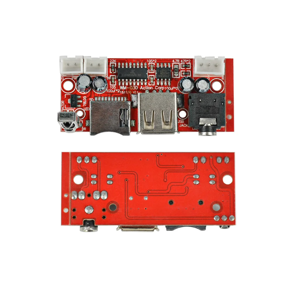 AIYIMA MP3-плеер MP3TF карта USB декодер модуль DC 12V5V16V MP3 декодер плата WAV без потерь декодирующая плата