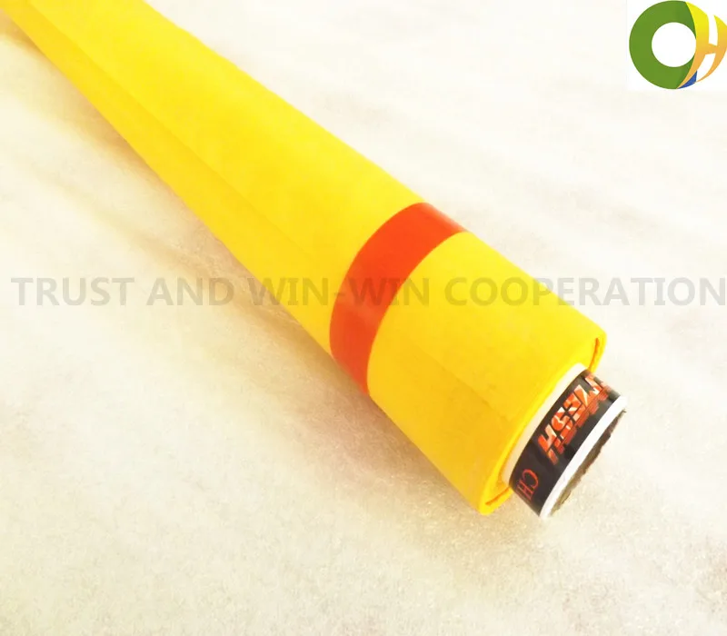 100% высокоточная сетка для трафаретной печати CMC yellow165T/420-27Y-158cm-10mts высокое