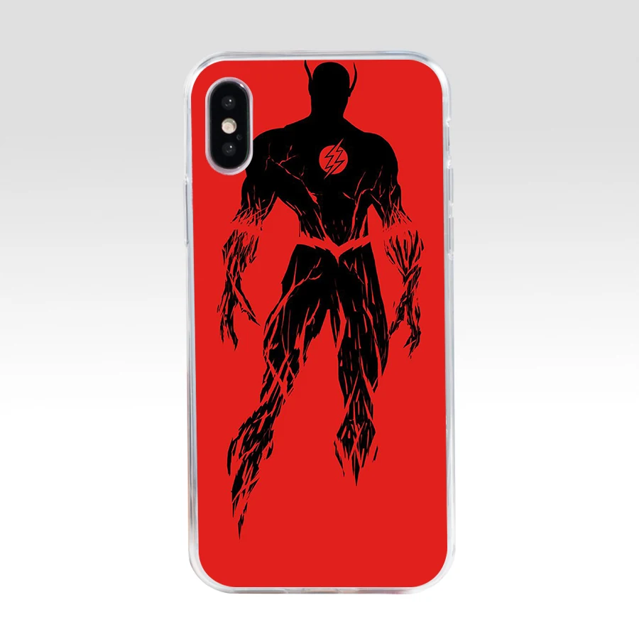 41A Flash Супер герой DC Мягкий силиконовый чехол TPU чехол для телефона для iPhone 5 5S SE x XR XS Max случае