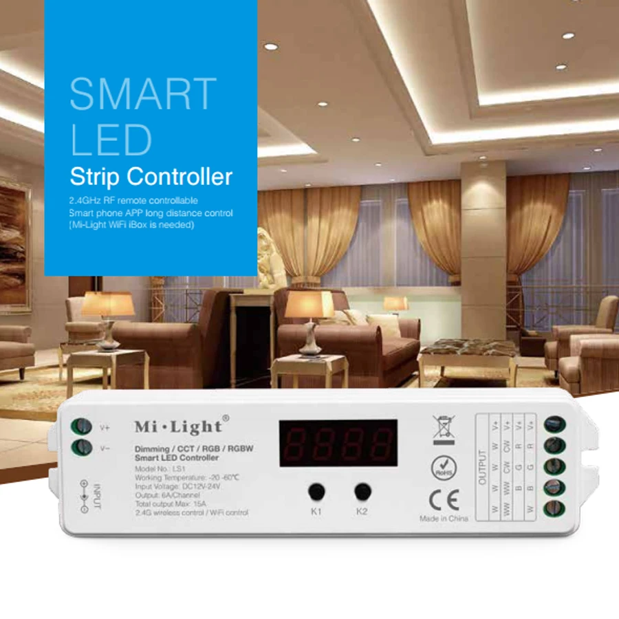 Newstyle milight светодиодные контроллер LS2 5IN1 LS1 4IN1 Smart LED Wi Fi iBox1 для RGB/RGBW/rgbcct полосы